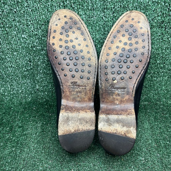 Bragano Cole Haan Woven Leather Loafers Classic Dress Shoes Black Mens Sz 10.5M main image 7
